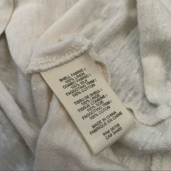 Rebecca Taylor Linen and Silk Blouse  Size S - Picture 10 of 11